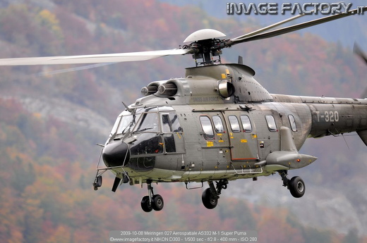 2009-10-08 Meiringen 027 Aerospatiale AS332 M-1 Super Puma